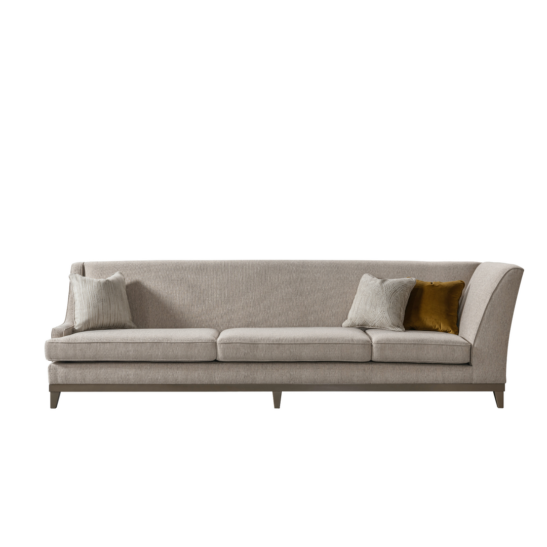 Hardt beige Sectional- RAF Armed Sofa