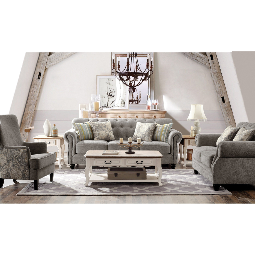 Nebraska Grey Loveseat