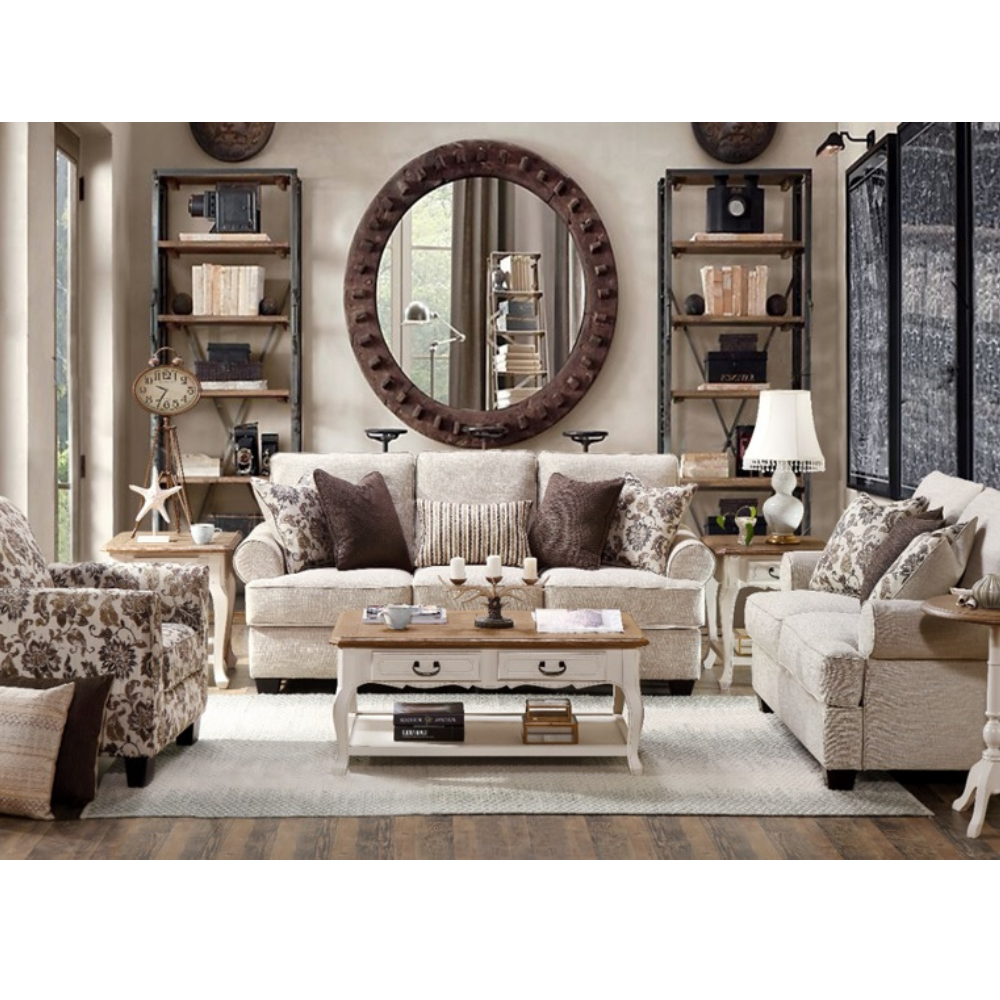 Alissa Grand Beige Loveseat