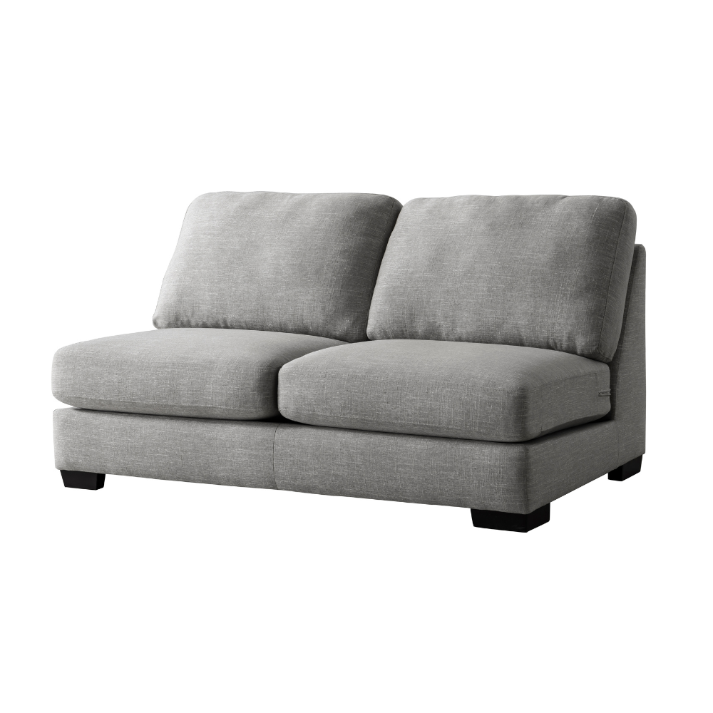 Scott Oat Armless Loveseat