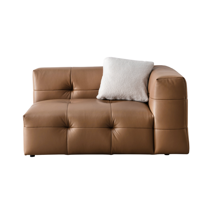 Marshy leather 4 seater sofa