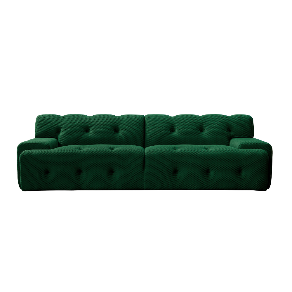 Verdite Dark Green 3 Seater Sofa