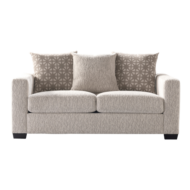 Stars Beige Loveseat