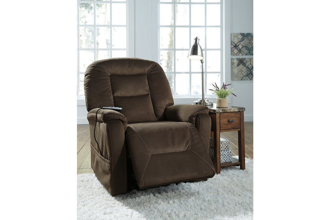 Samir Power Lift Recliner - Al Rugaib Furniture (4567512350816)