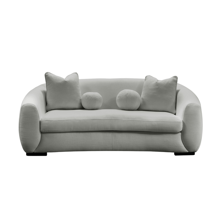 Boucle Linen Loveseat