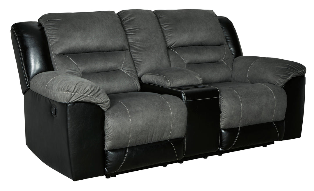 DBL REC LOVESEAT W/CONSOLE (6621707141216)