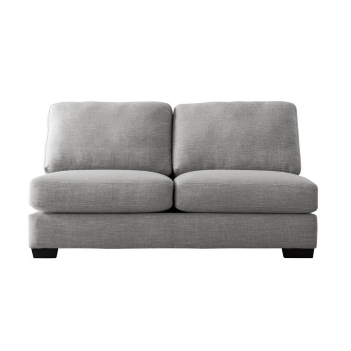 Scott Oat Armless Loveseat