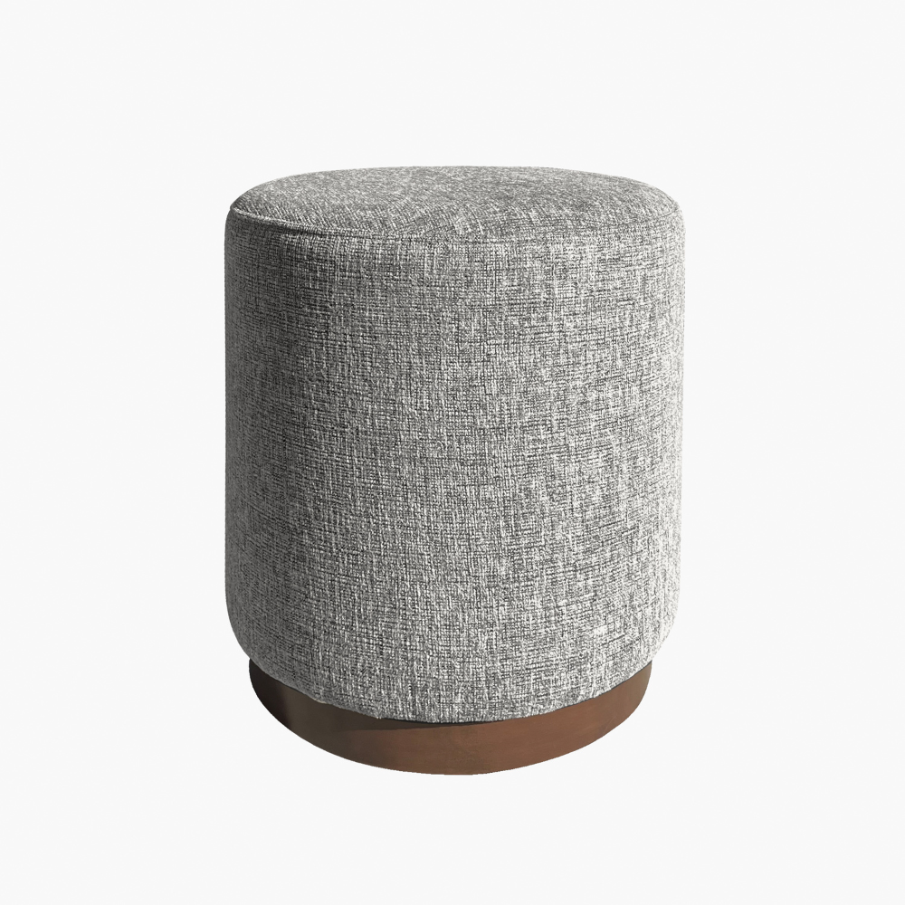 Linen Ottoman