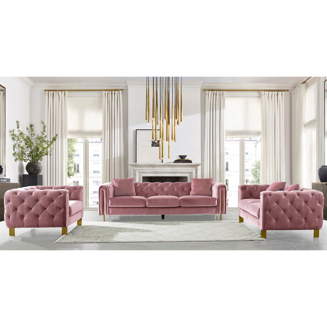 Royal Plum Sofa Set