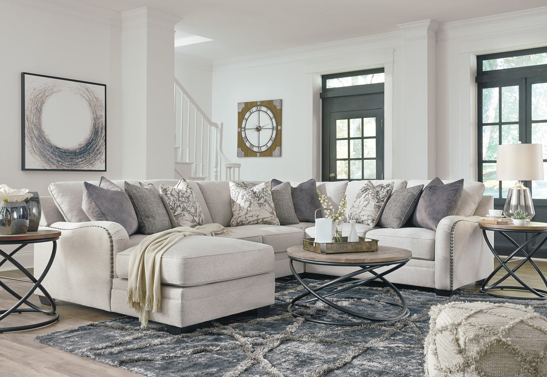 Dellara 4-Piece Sectional with Chaise