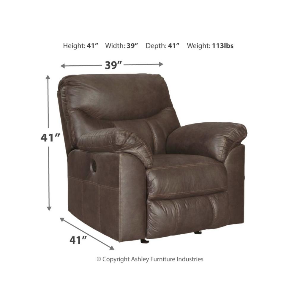 Boxberg Power Rocker Recliner - Al Rugaib Furniture (4649234694240)