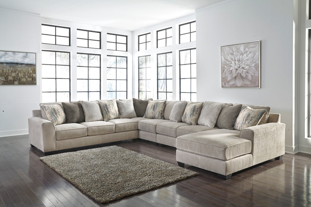 Ardsley 5-Piece Sectional with Chaise