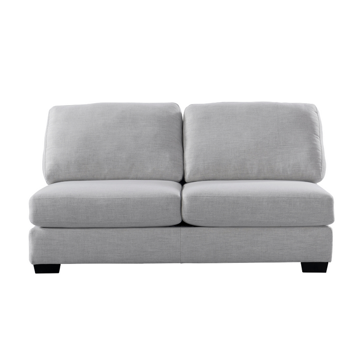 Scott Oat Armless Loveseat