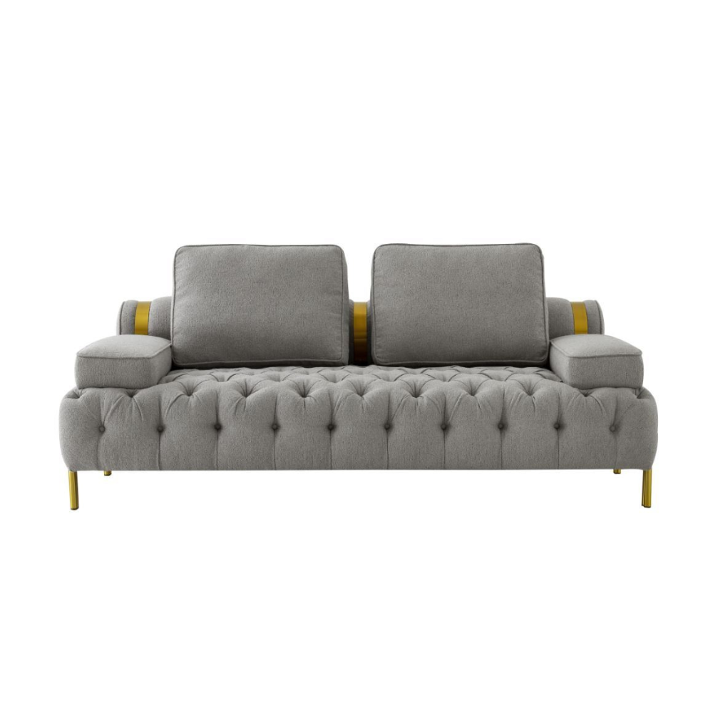 Golden Brushed Sofa set