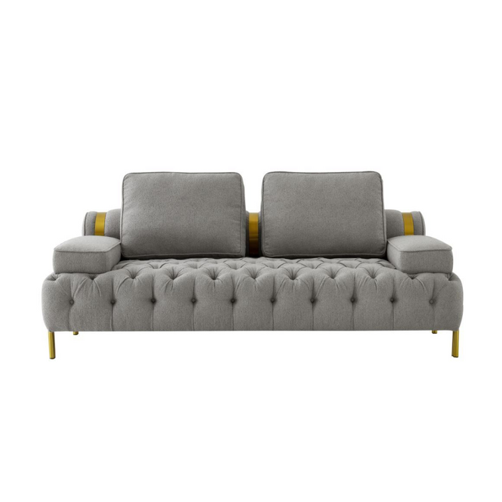 Golden Brushed Sofa set