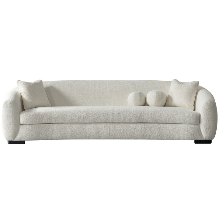 Bouclé 5 Seater Sofa