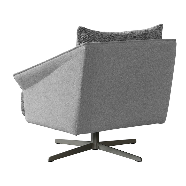 Ahad Grey Boucle 1 Seater