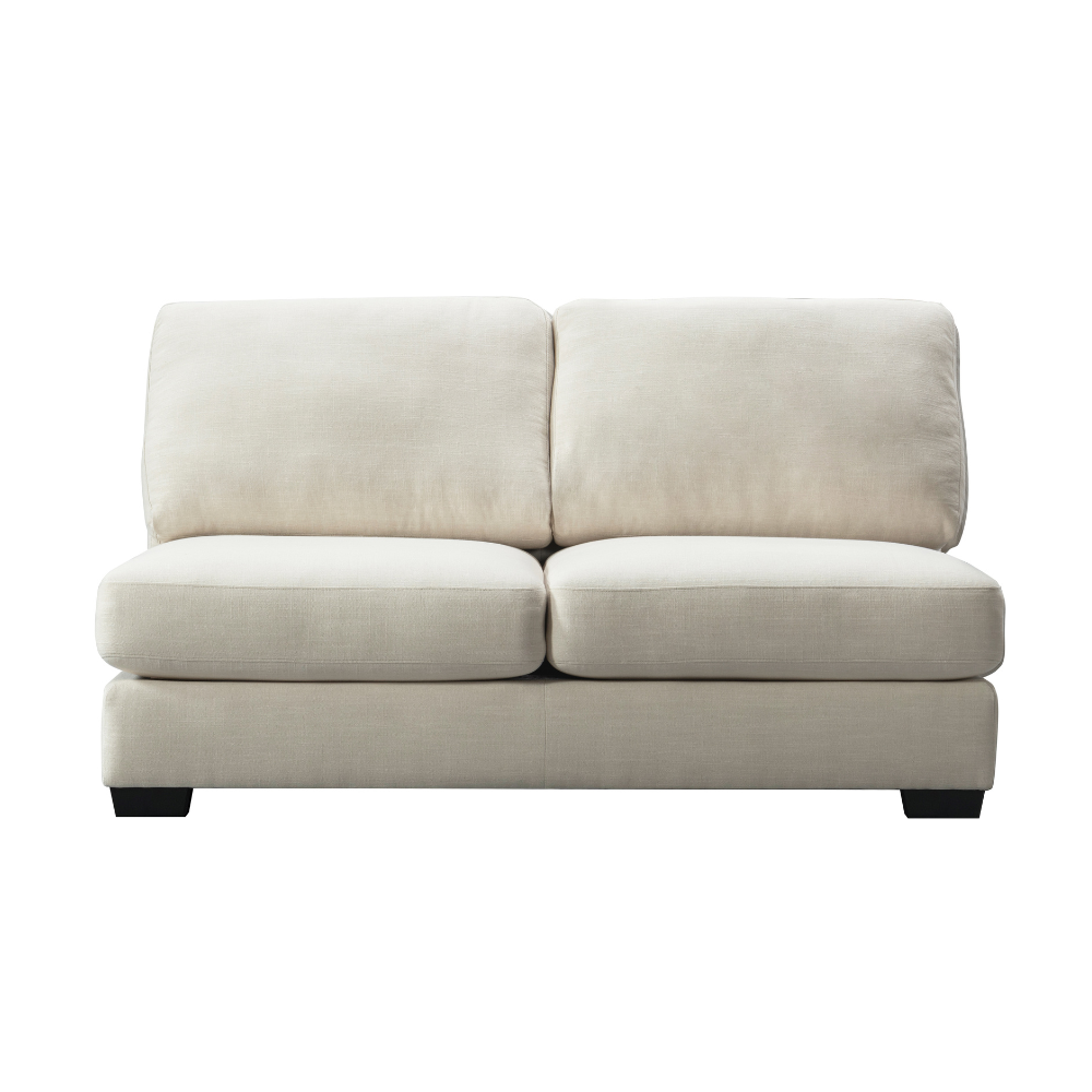 Scott Oat Armless Loveseat