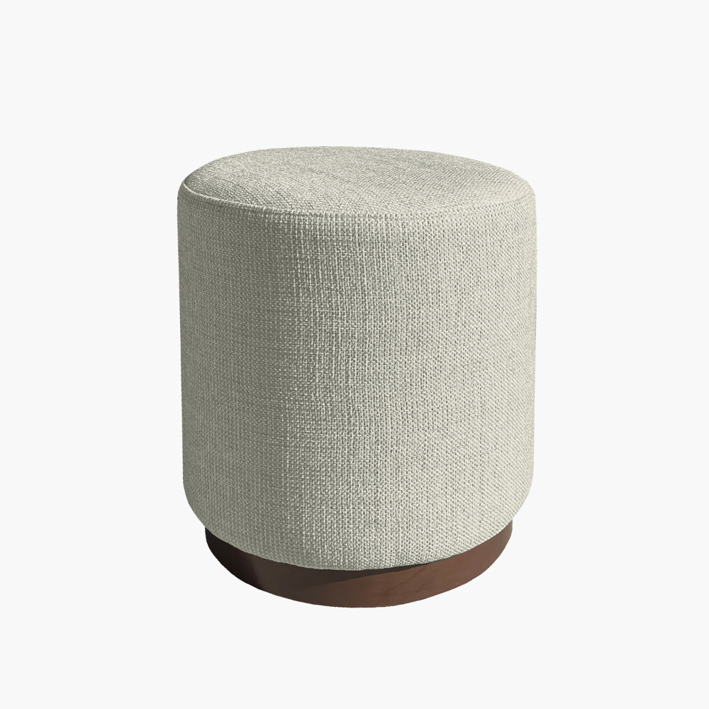 Linen Ottoman