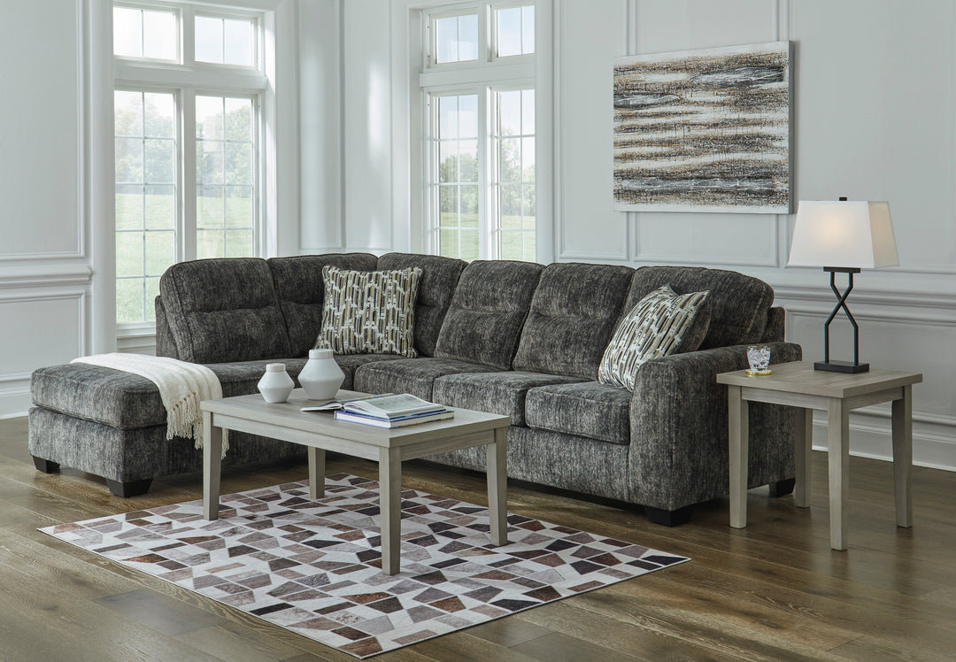 Lonoke Gray Laf Sectional