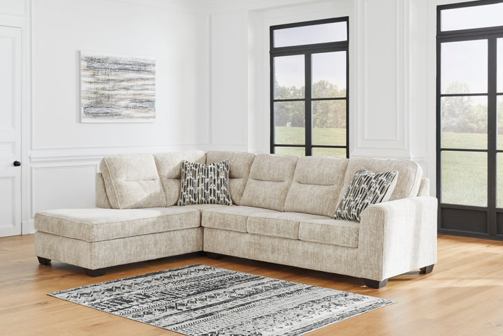 Lonoke Beige Laf Sectional