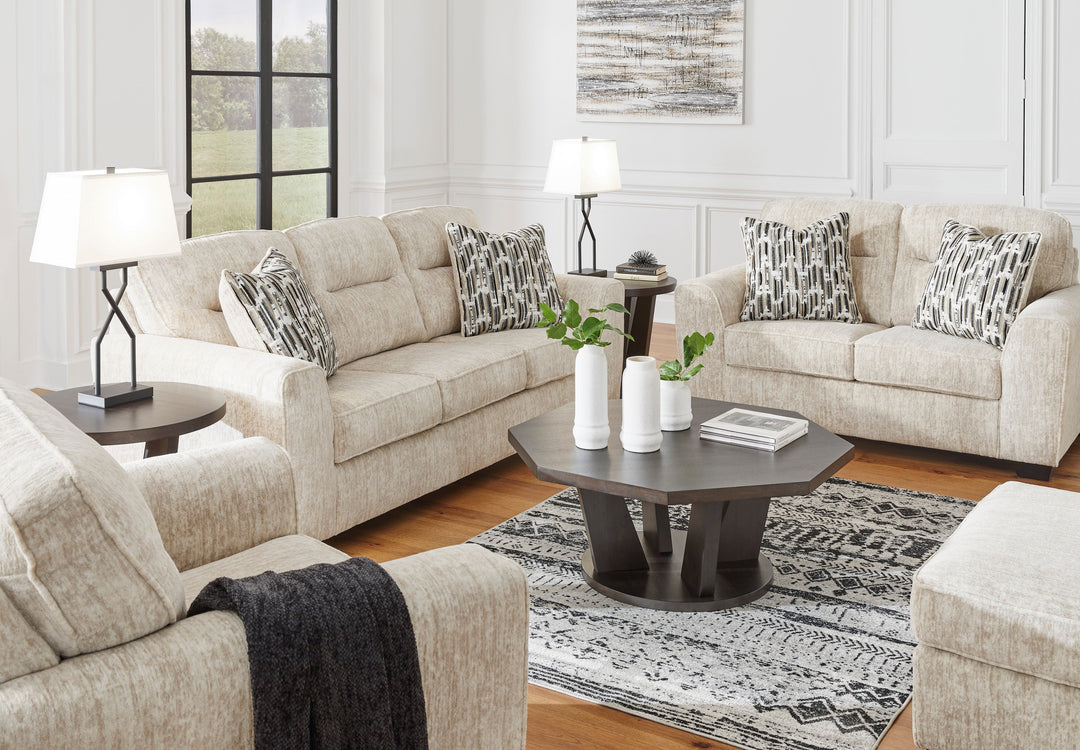 Lonoke Beige Sofa Set