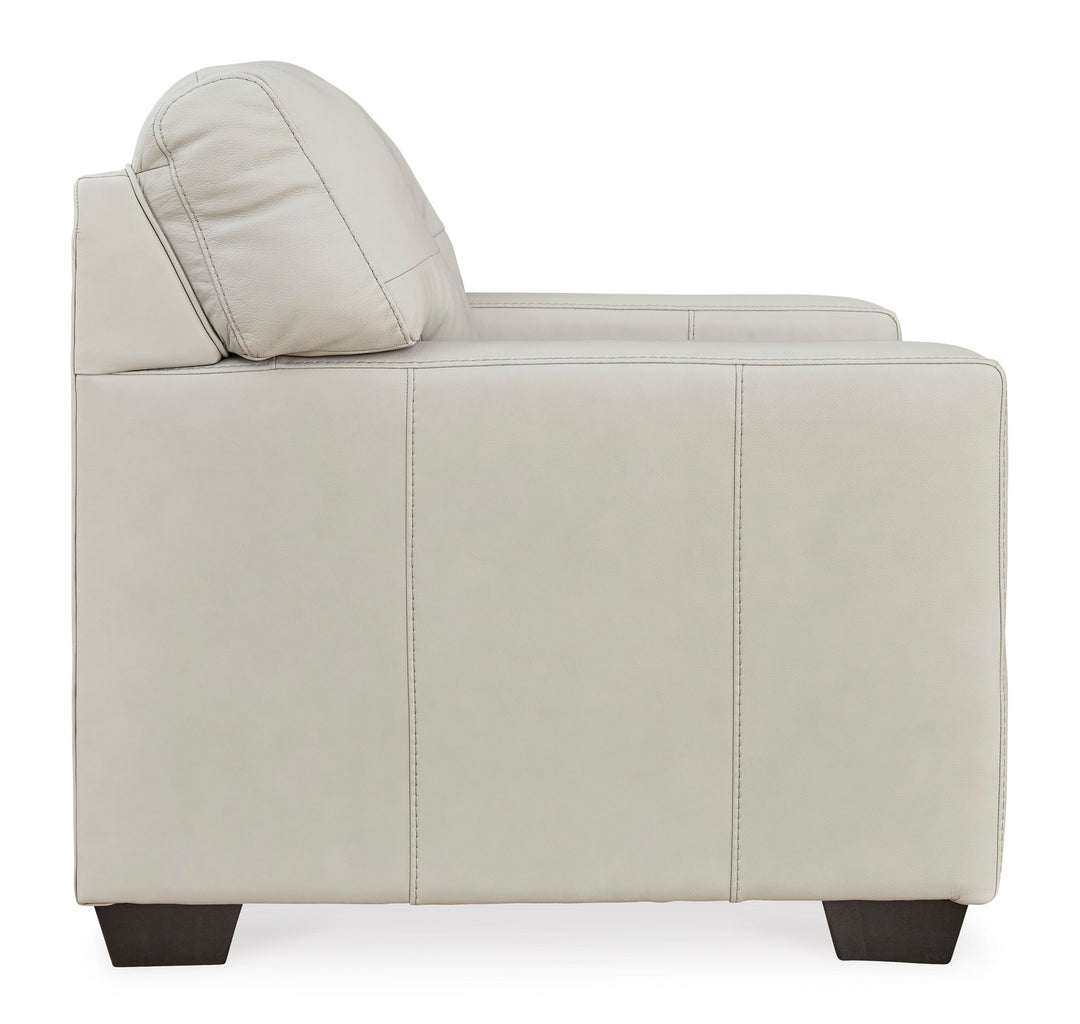 Belziani White Sofa Set