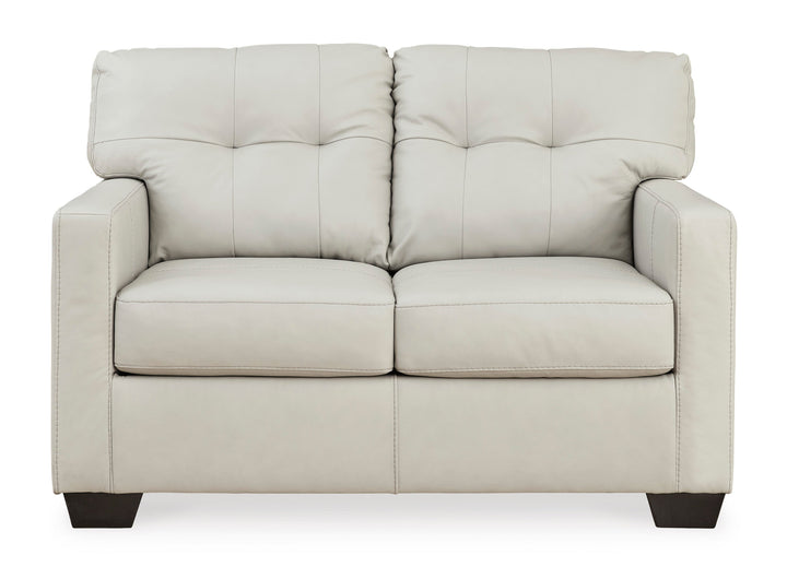 Belziani White Sofa Set