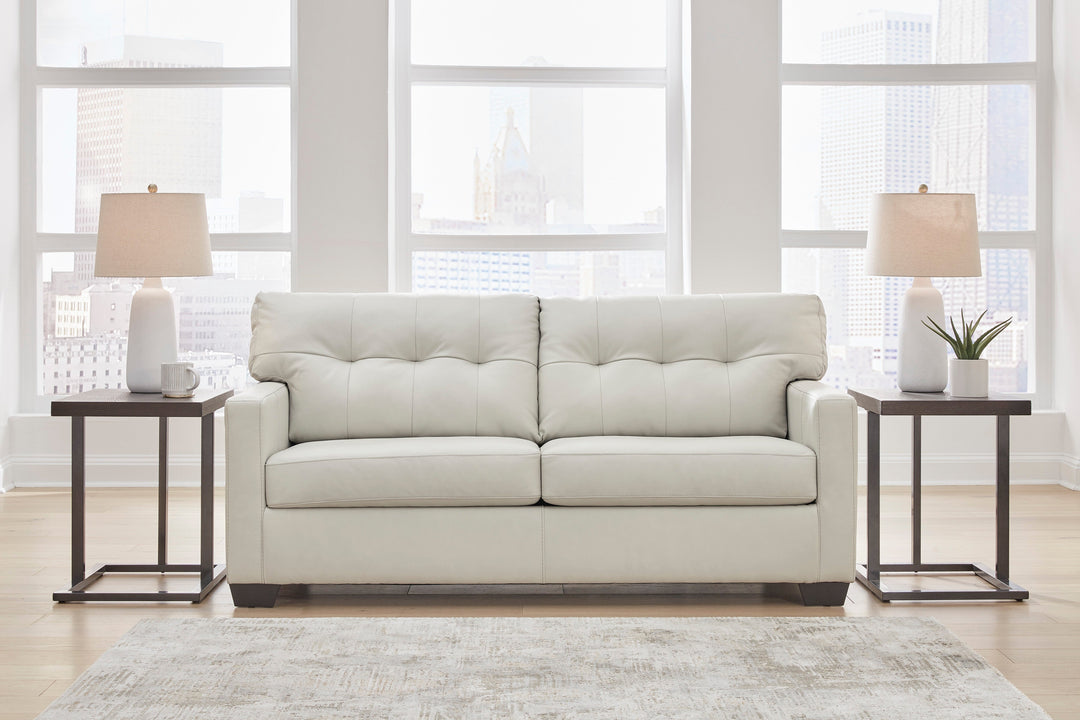 Belziani White Sofa Set