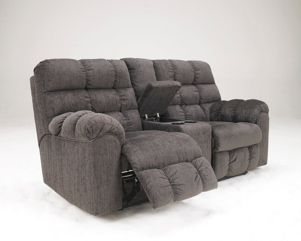 DOUBLE REC LOVE SEAT W/CONSOLE (6621827727456)