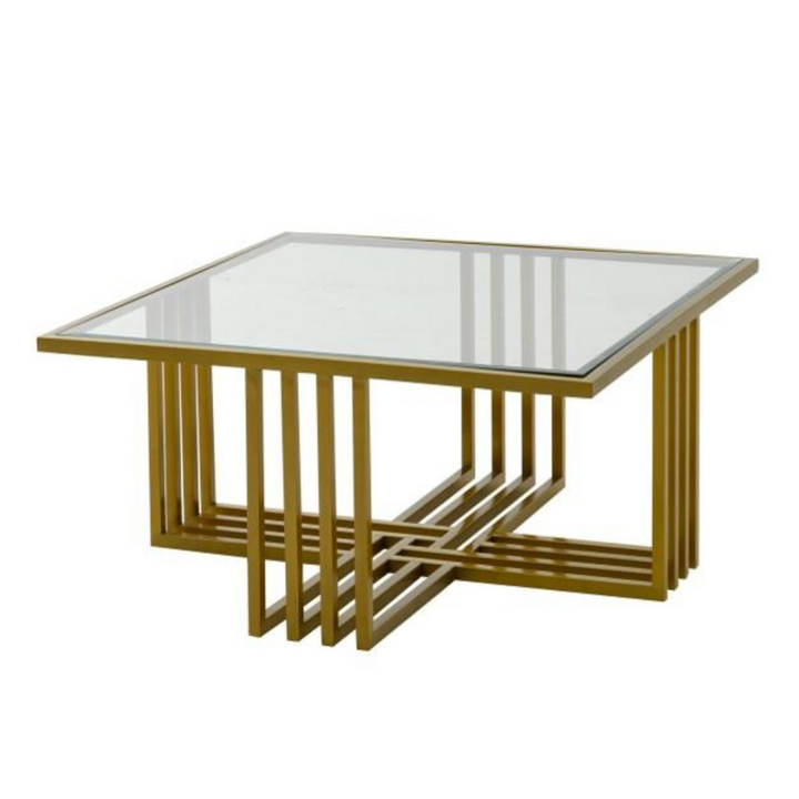 Golden Brushed Coffee Table