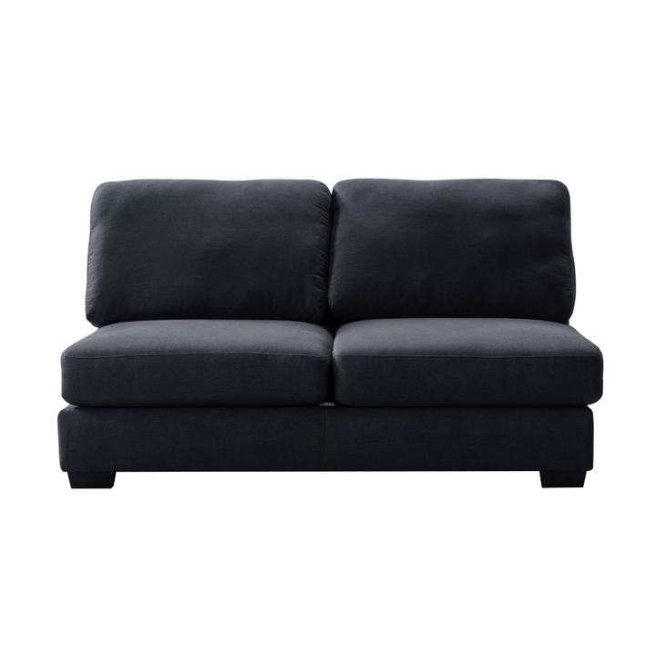 Scott Oat Armless Loveseat