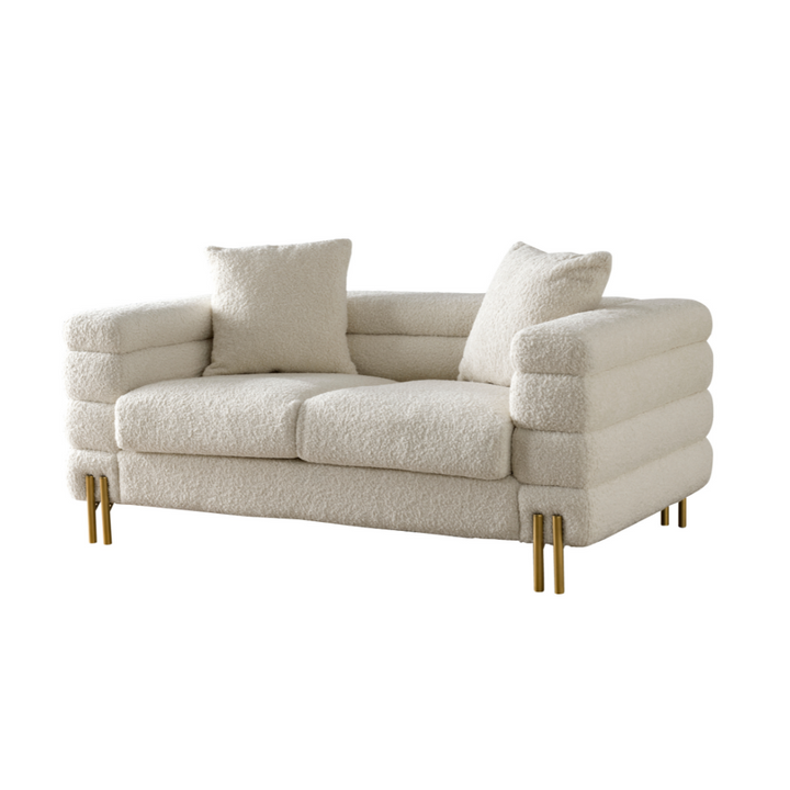 Cordelia Boucle Living Room Set