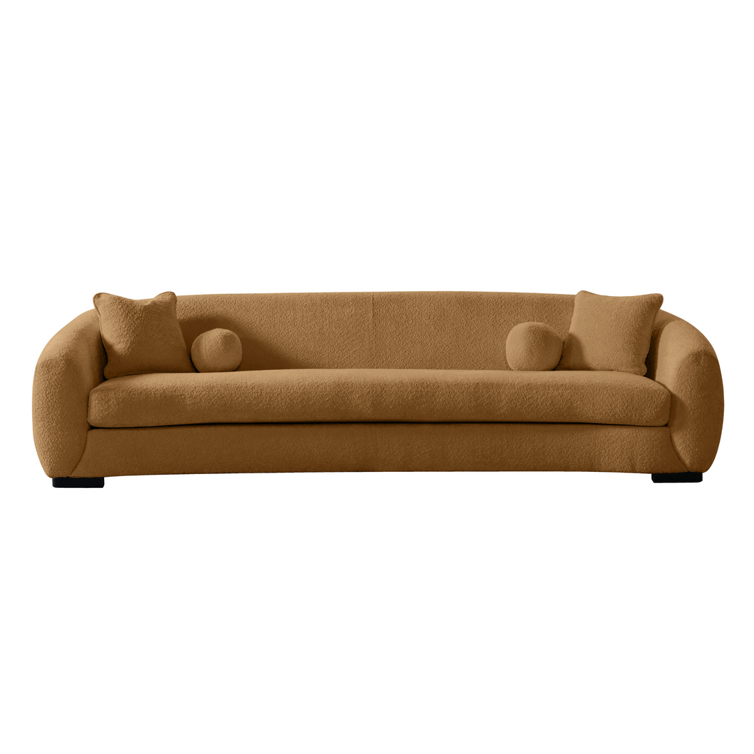 Bouclé 4 Seater Sofa