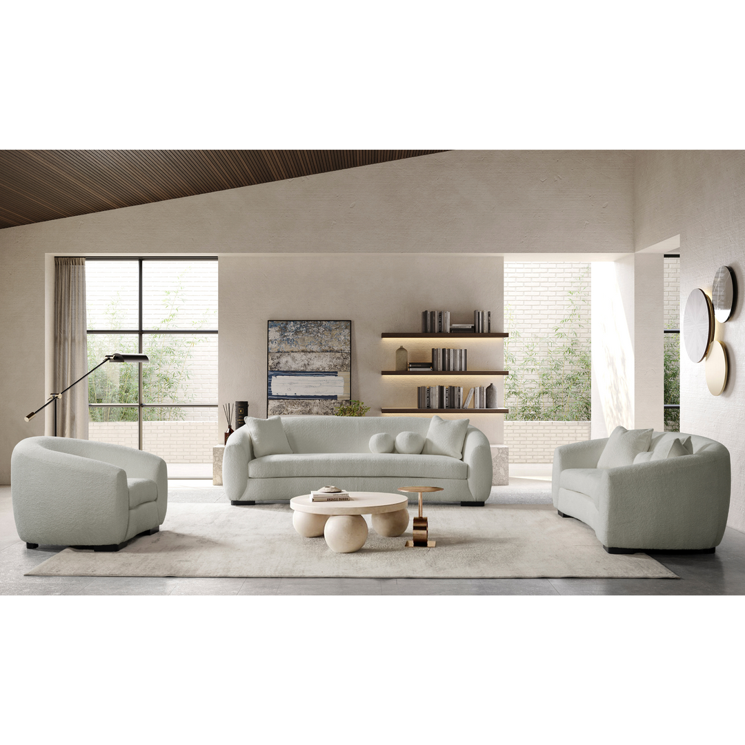 Bouclé Living room Set