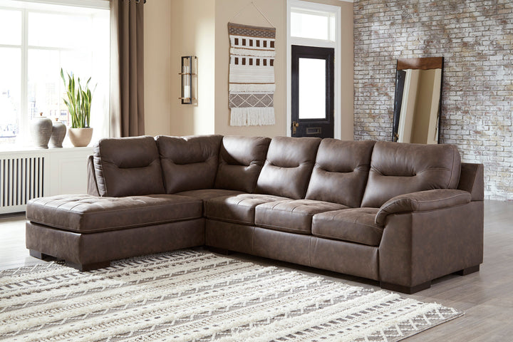 Maderla Brown Laf Sectional