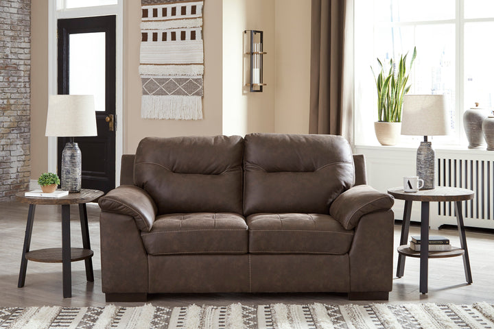 Maderla Brown Sofa Set 1