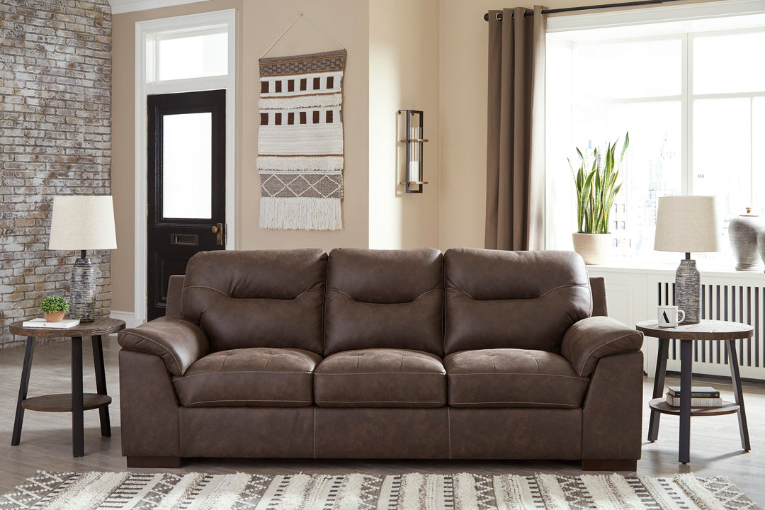 Maderla Brown Sofa Set