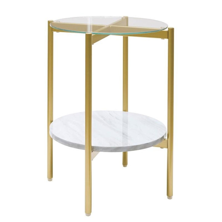 Wynora End Table - Al Rugaib Furniture (4728330813536)