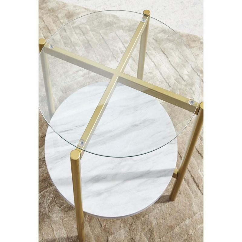 Wynora End Table - Al Rugaib Furniture (4728330813536)