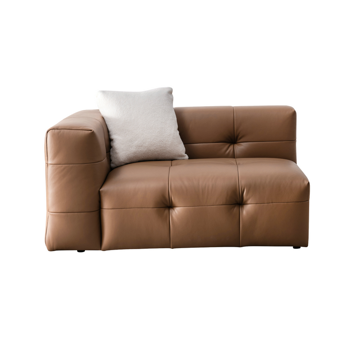 Marshy leather 4 seater sofa