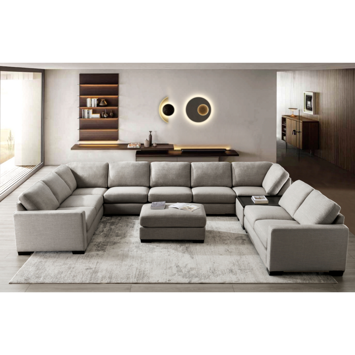 Scott Oat Armless Loveseat