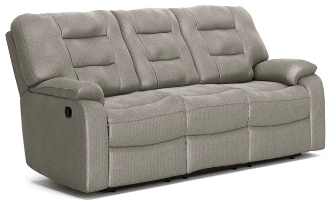 Soundwave Reclining Sofa with Drop Down Table