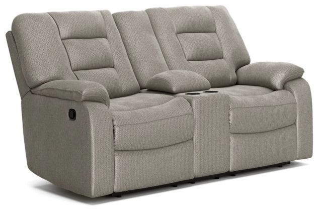 Soundwave Reclining Loveseat with Console