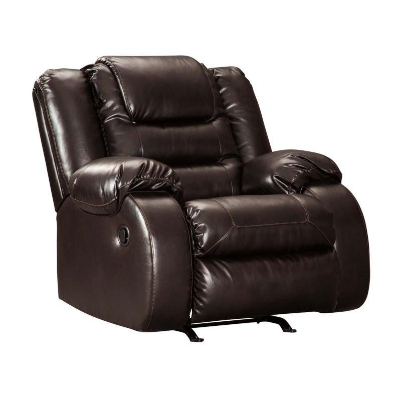 Vacherie - Chocolate Rocker Recliner - Al Rugaib Furniture (4654846410848)