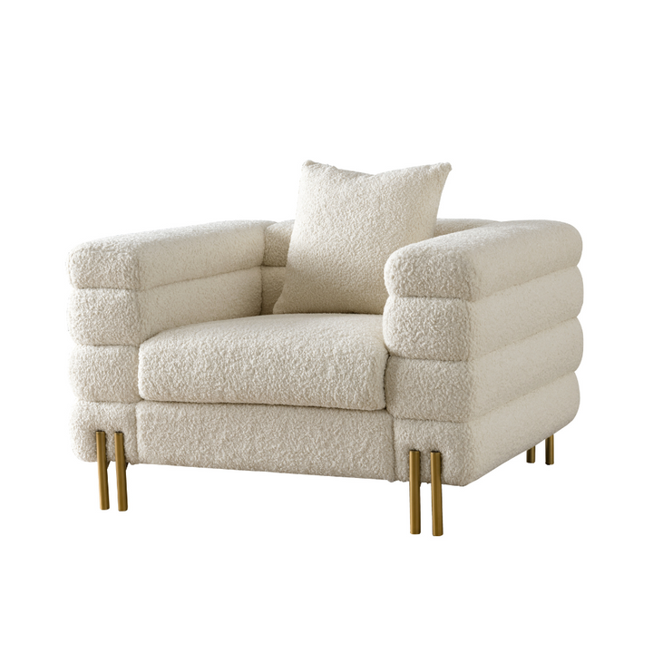 Cordelia Boucle Living Room Set