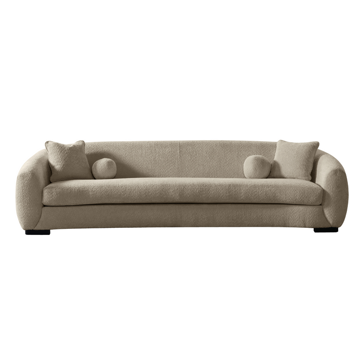 Bouclé 4 Seater Sofa