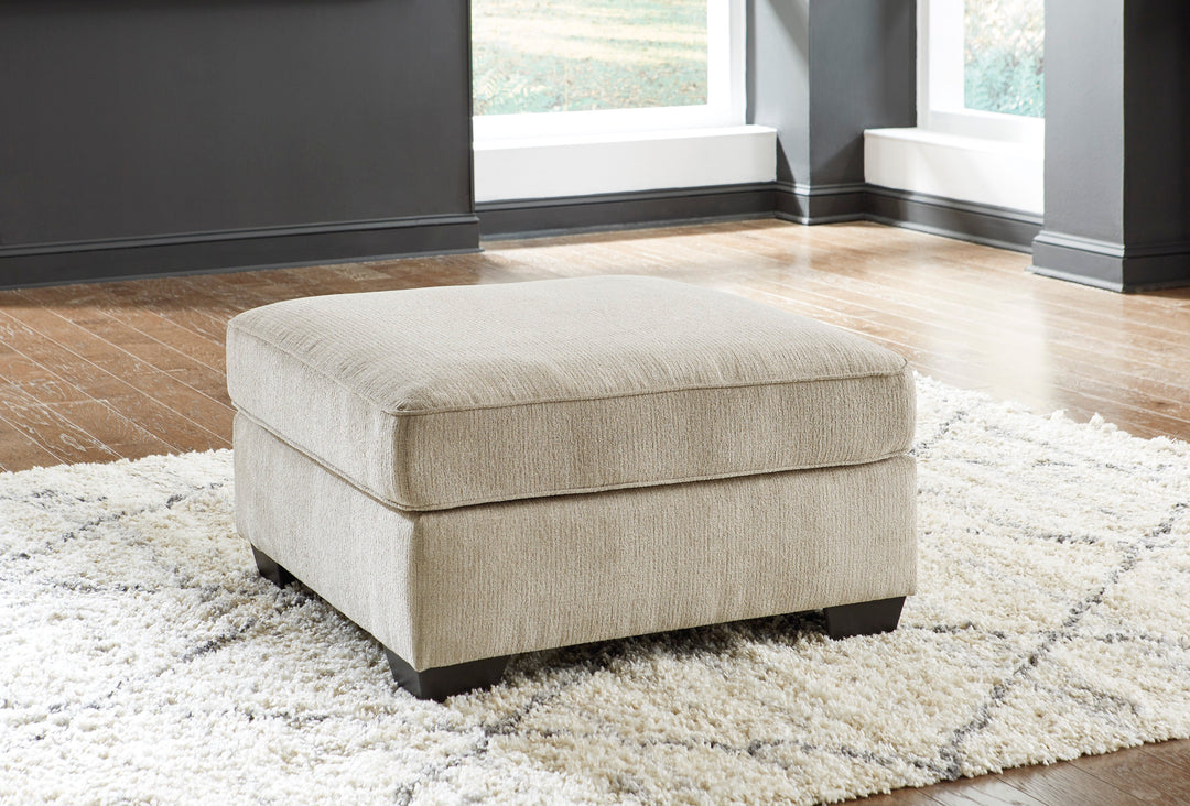 Oversized Accent Ottoman