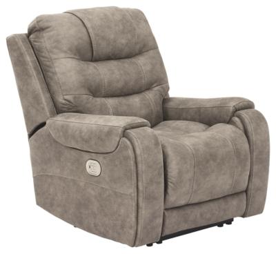 Yacolt Power Recliner - Al Rugaib Furniture (4654838284384)