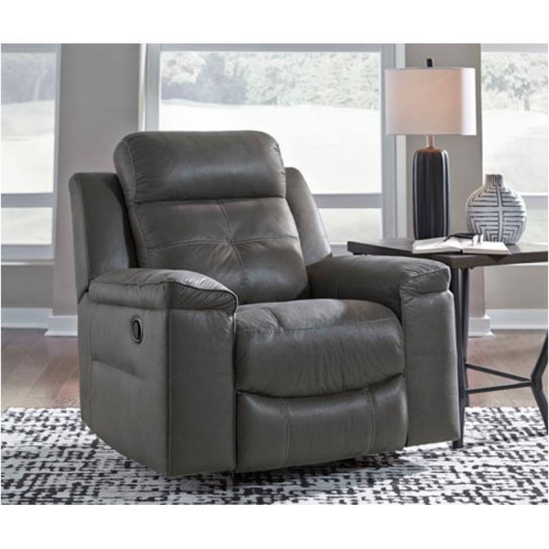 Jesolo - Dark Gray Rocker Recliner - Al Rugaib Furniture (4654846705760)